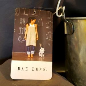 Rae Dunn metal SCRUB bucket